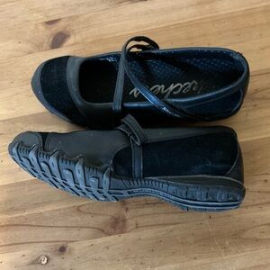 Black Skechers mary jane style